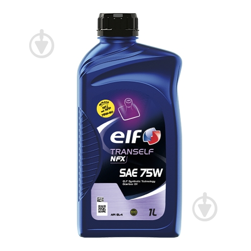 Масло трансмиссионное Elf TRANSELF NFX SAE 75W 1 л - фото 1