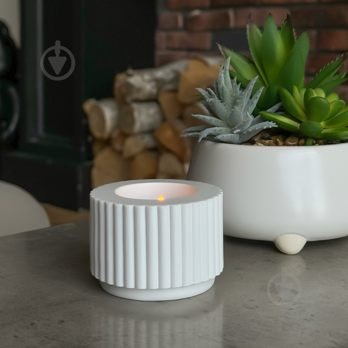 Подсвечник SK-37 White - фото 2