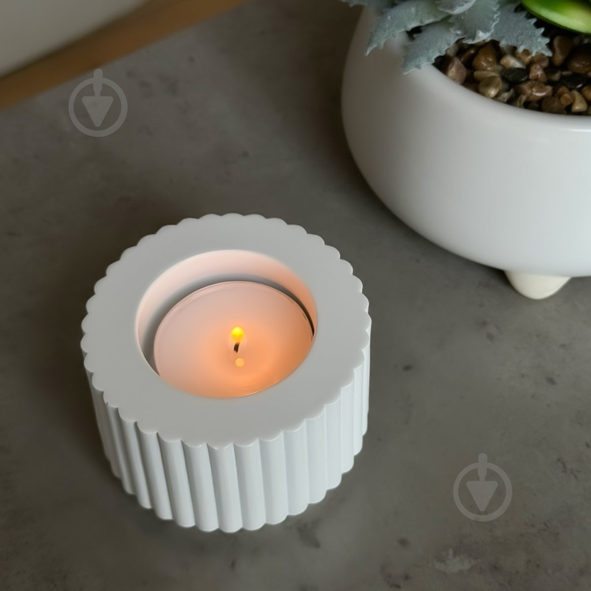 Подсвечник SK-37 White - фото 3