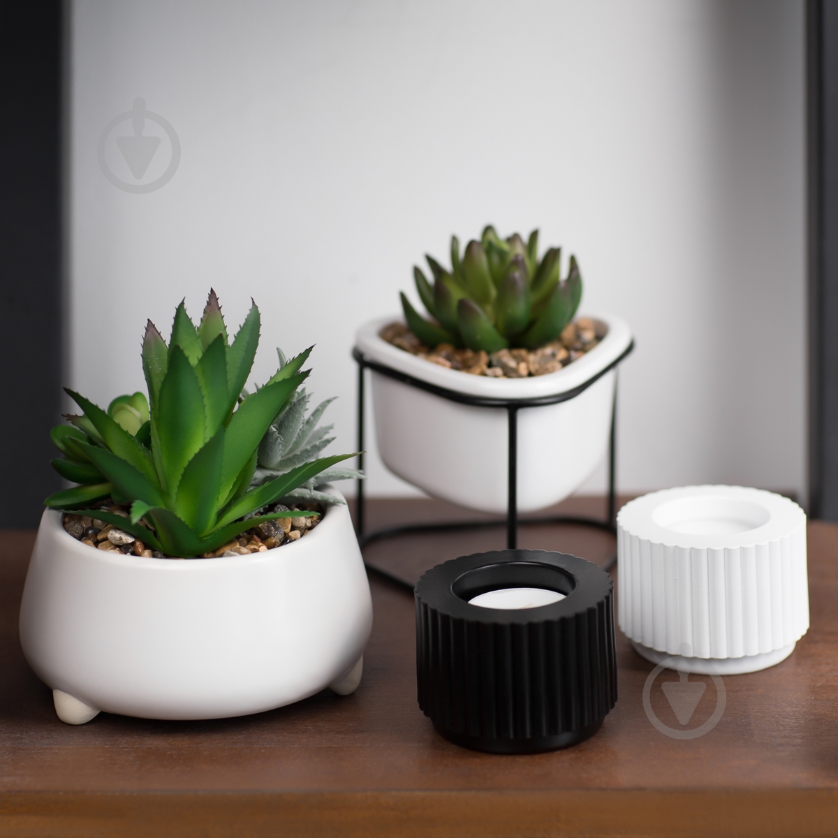 Подсвечник SK-37 White - фото 8