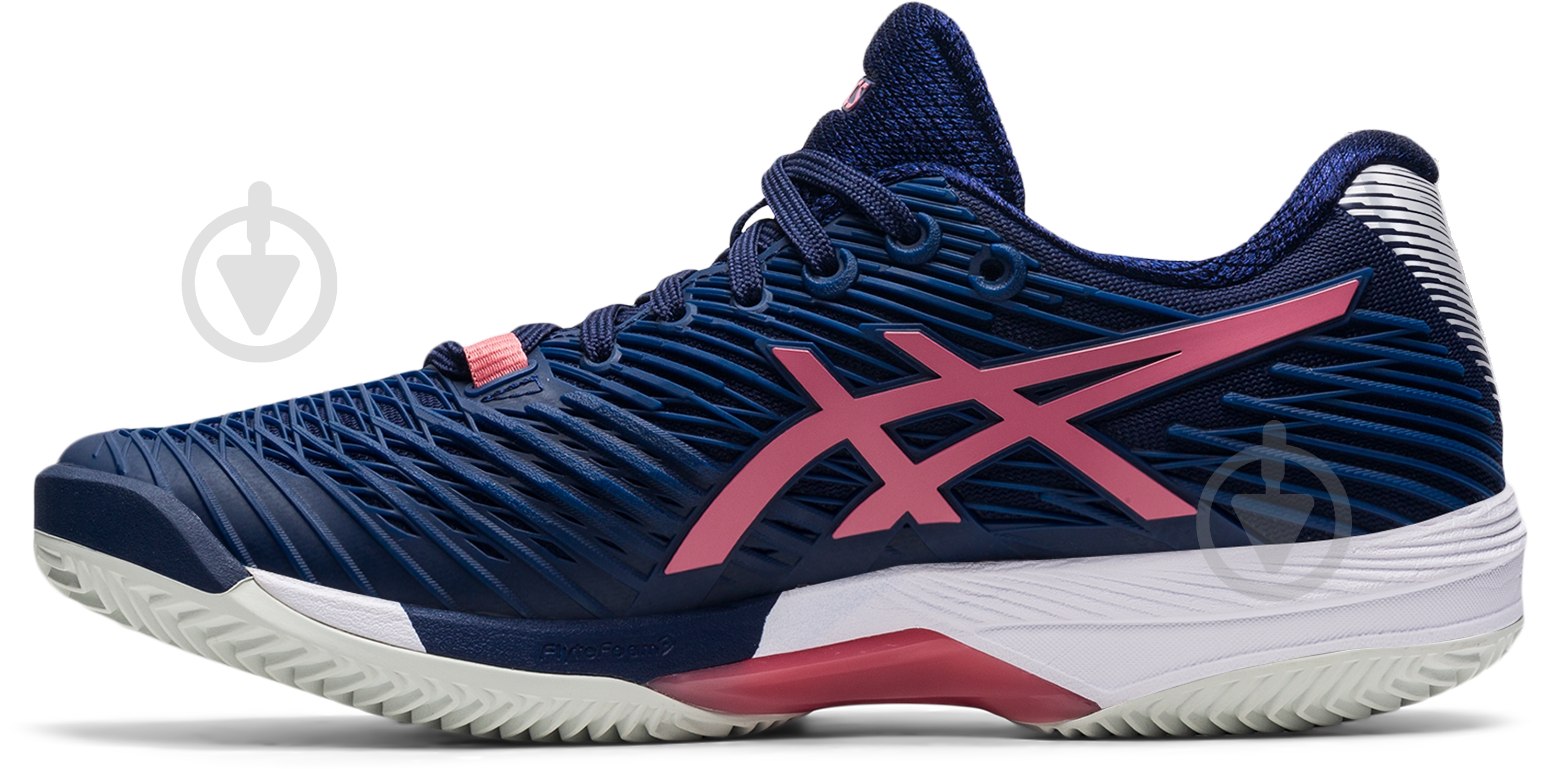 Кроссовки женские Asics SOLUTION SPEED FF 2 CLAY 1042A134-402 р.40,5 темно-синие - фото 2
