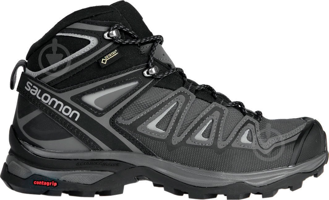 Ботинки Salomon X ULTRA 3 MID GTX L40475600 р.37 1/3 черный - фото 1 Ботинки Salomon X ULTRA 3 MID GTX L40475600 р.37 1/3 черный - фото 1