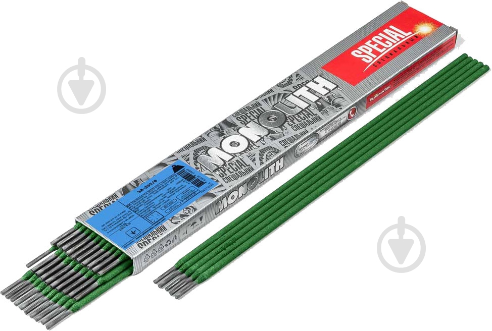 Електроди зварювальні Monolith ЭА-395/9 4 мм 1 кг - фото 1