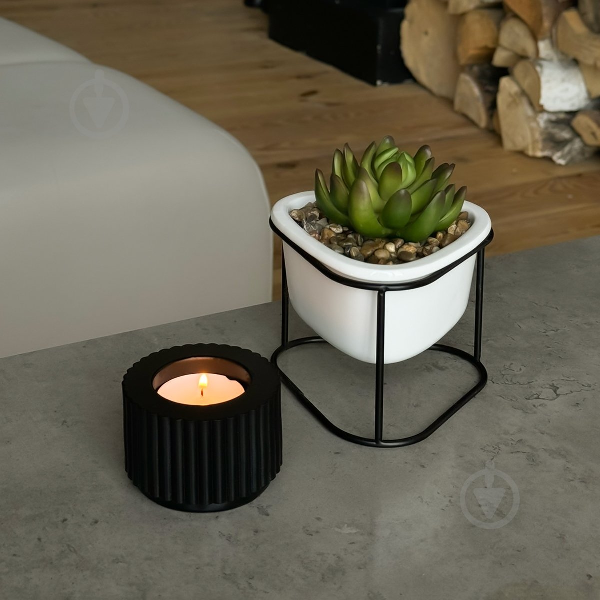 Подсвечник SK-37 Black - фото 4