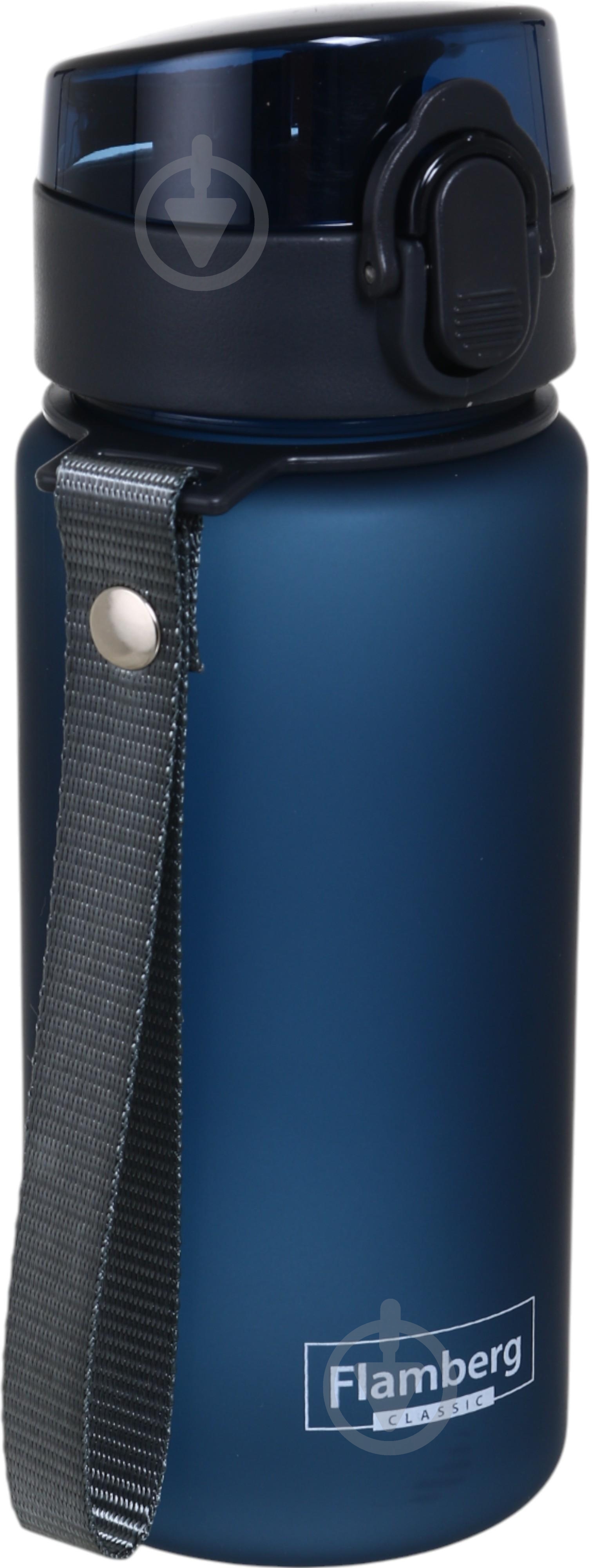 Бутылка для воды Flamberg Raven 450 мл синий - фото 2