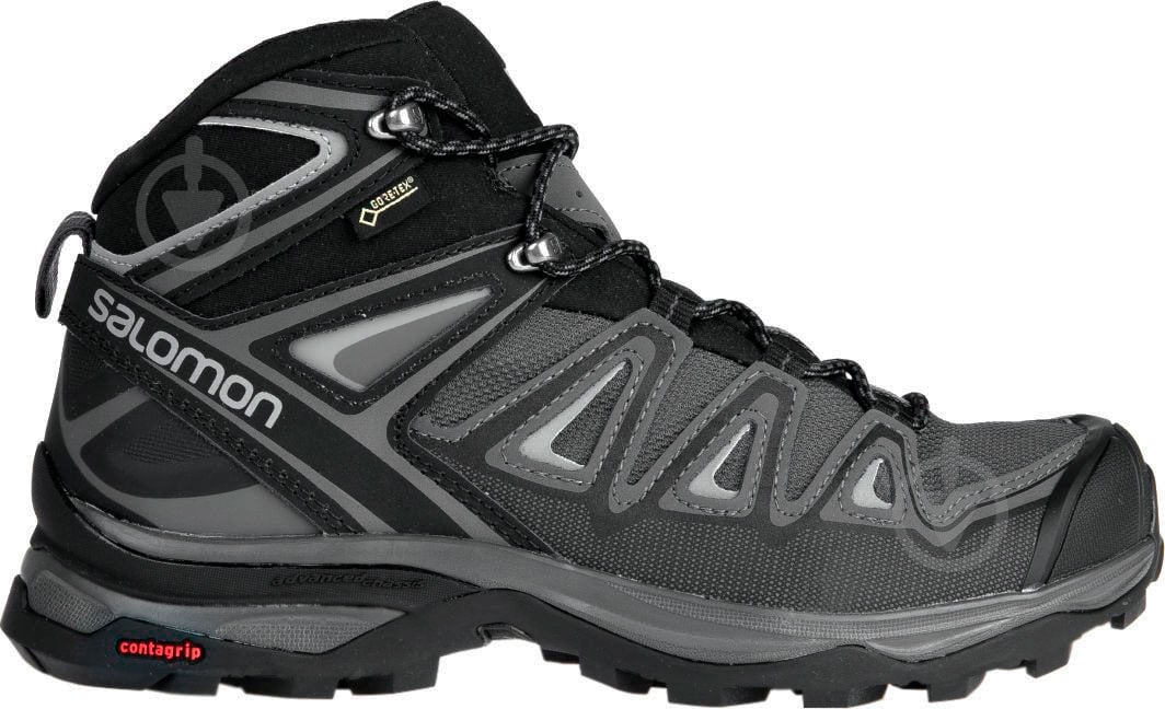 Ботинки Salomon X ULTRA 3 MID GTX L40475600 р.41 1/3 черный - фото 1 Ботинки Salomon X ULTRA 3 MID GTX L40475600 р.41 1/3 черный - фото 1