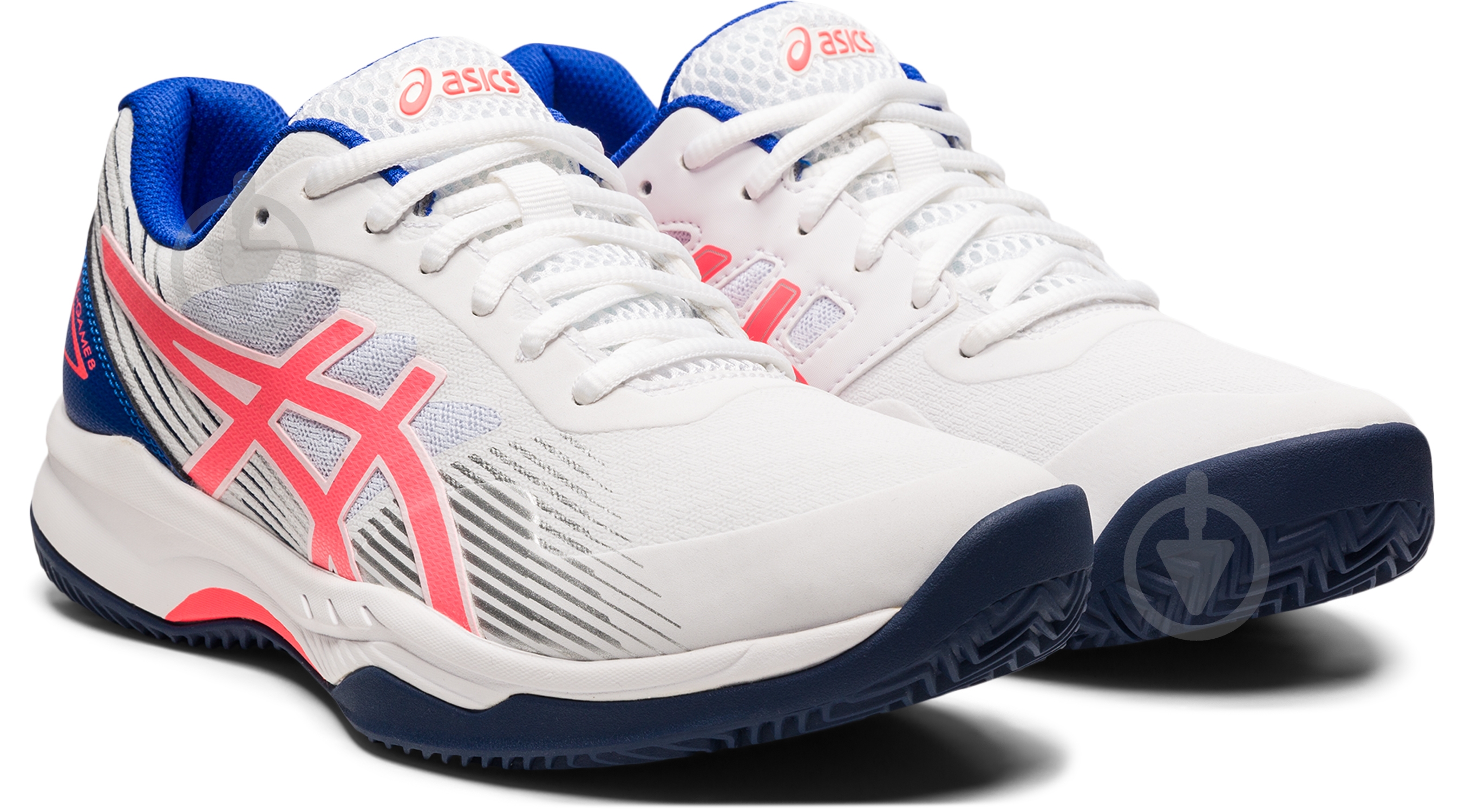 Кроссовки женские Asics GEL-GAME 8 CLAY/OC 1042A151-102 р.39,5 белые - фото 3
