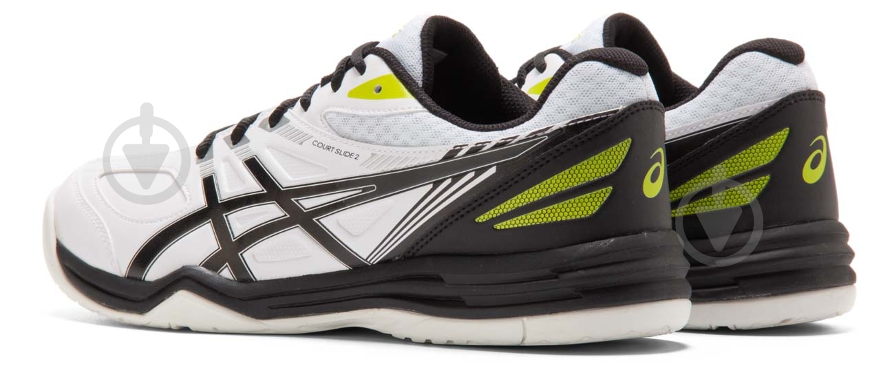 Кроссовки мужские Asics COURT SLIDE 2 1041A194-100 р.42,5 белые - фото 3
