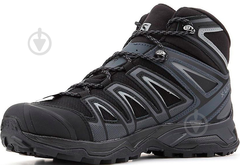 Ботинки Salomon X ULTRA 3 WIDE MID GTX L40129300 р.45 1/3 черный - фото 2