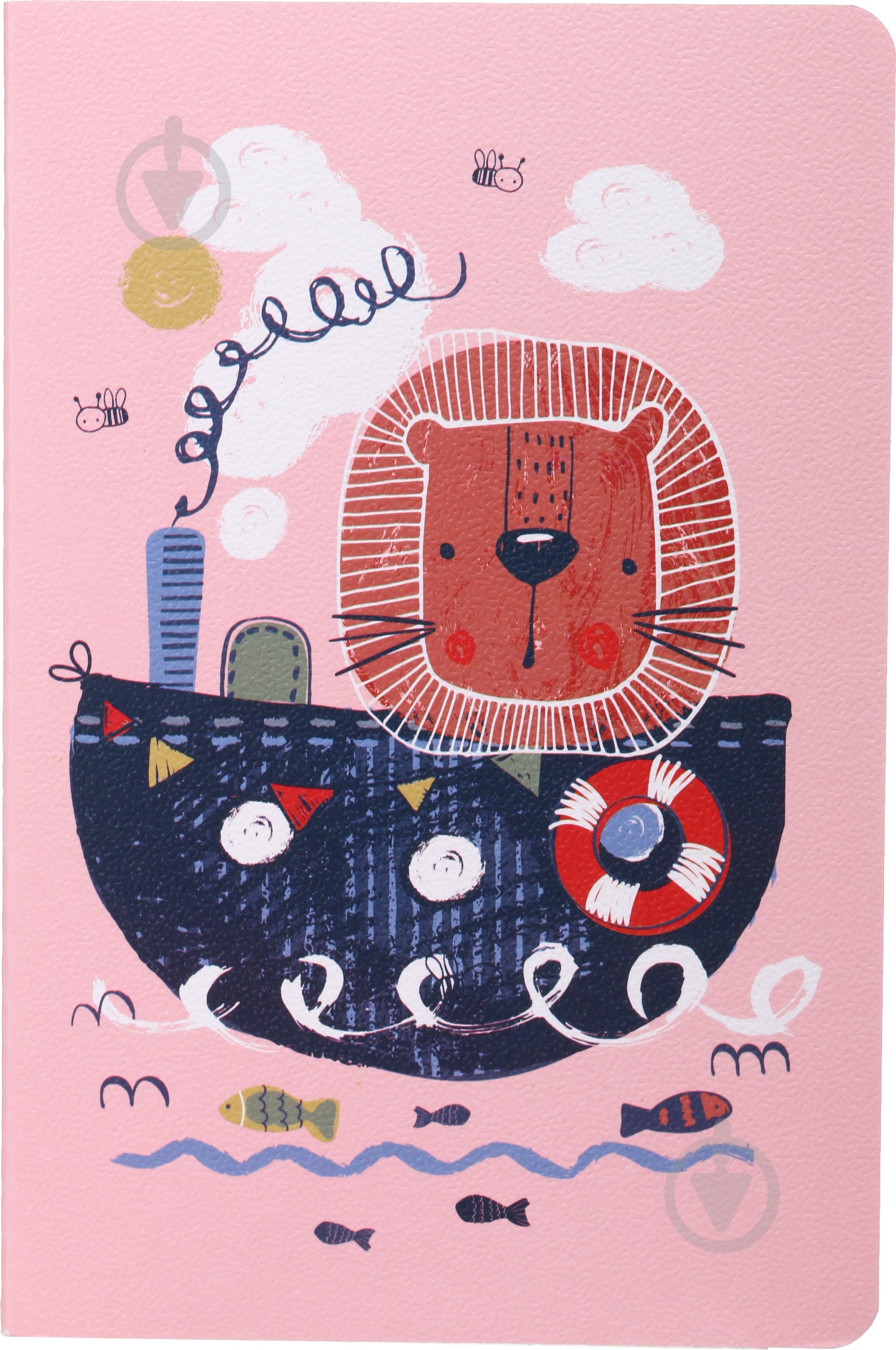 Блокнот Лев в отпуске 1 13,5х20,5 см Mikirei - фото 2