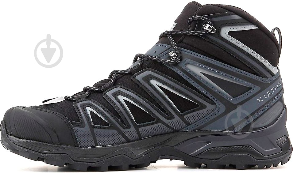 Ботинки Salomon X ULTRA 3 WIDE MID GTX L40129300 р.46 2/3 черный - фото 1