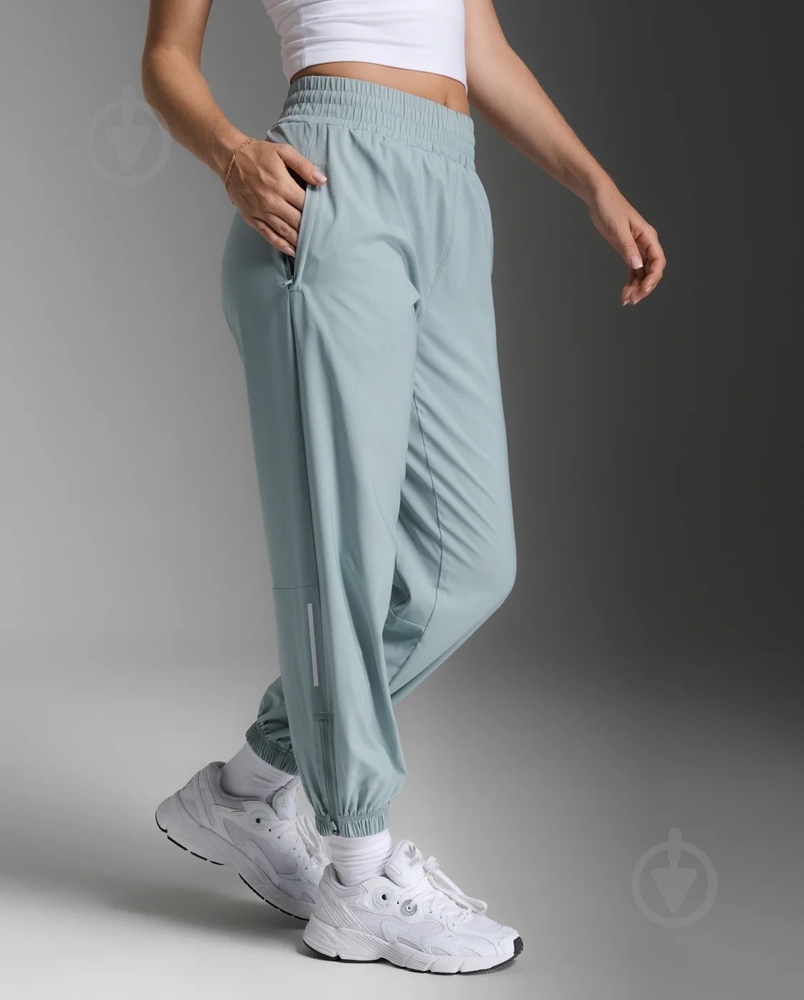 Штани 2XU Aero Hi-Rise Woven Jogger WR7206b_SMB/WRF р. L блакитний - фото 3