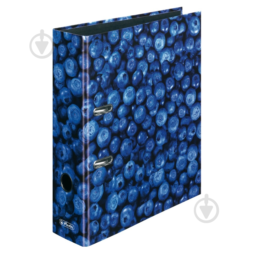 Папка-регистратор World of Fruit Blueberry А4 8 см 11080660 Herlitz - фото 1