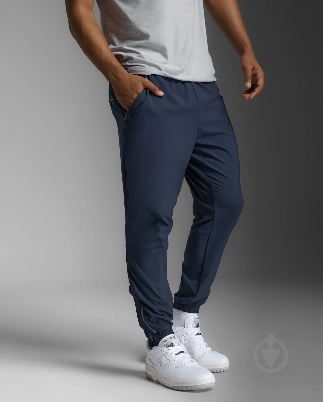 Штани 2XU Aero Woven Jogger MR7210b_MDN/SRF р. S синій - фото 6