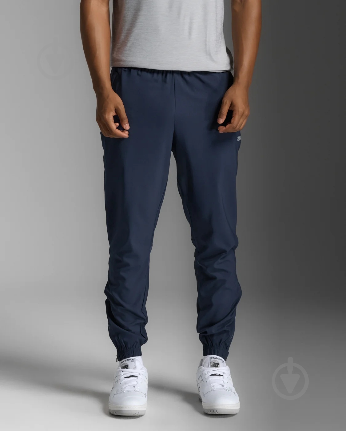 Штани 2XU Aero Woven Jogger MR7210b_MDN/SRF р. M синій - фото 1