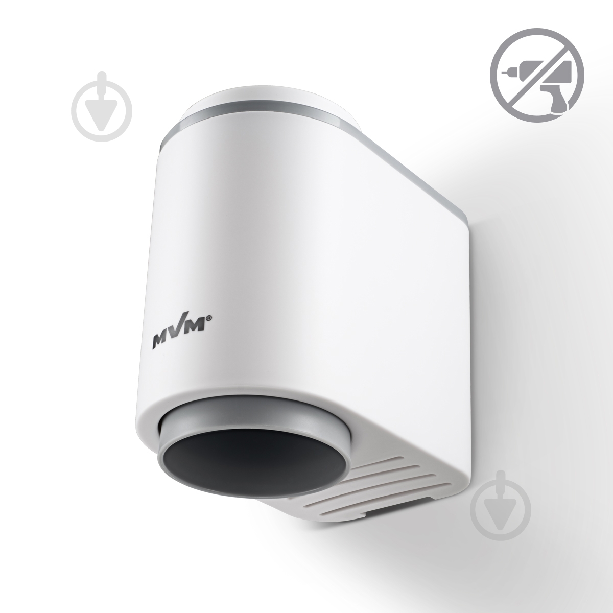 Стакан для зубных щеток MVM BP-20 white/grey - фото 2
