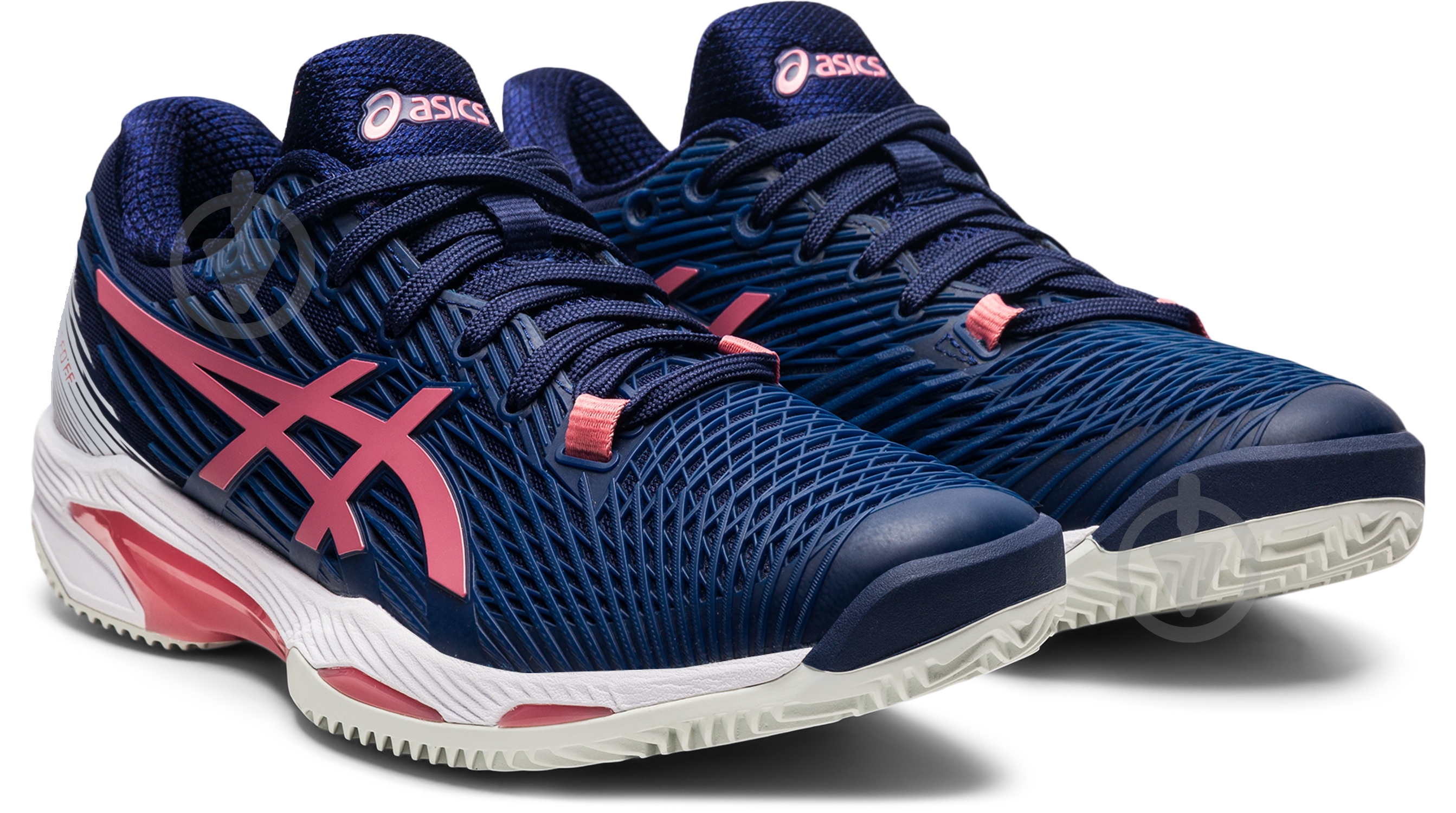 Кросівки жіночі Asics SOLUTION SPEED FF 2 CLAY 1042A134-402 р.39,5 темно-сині - фото 3
