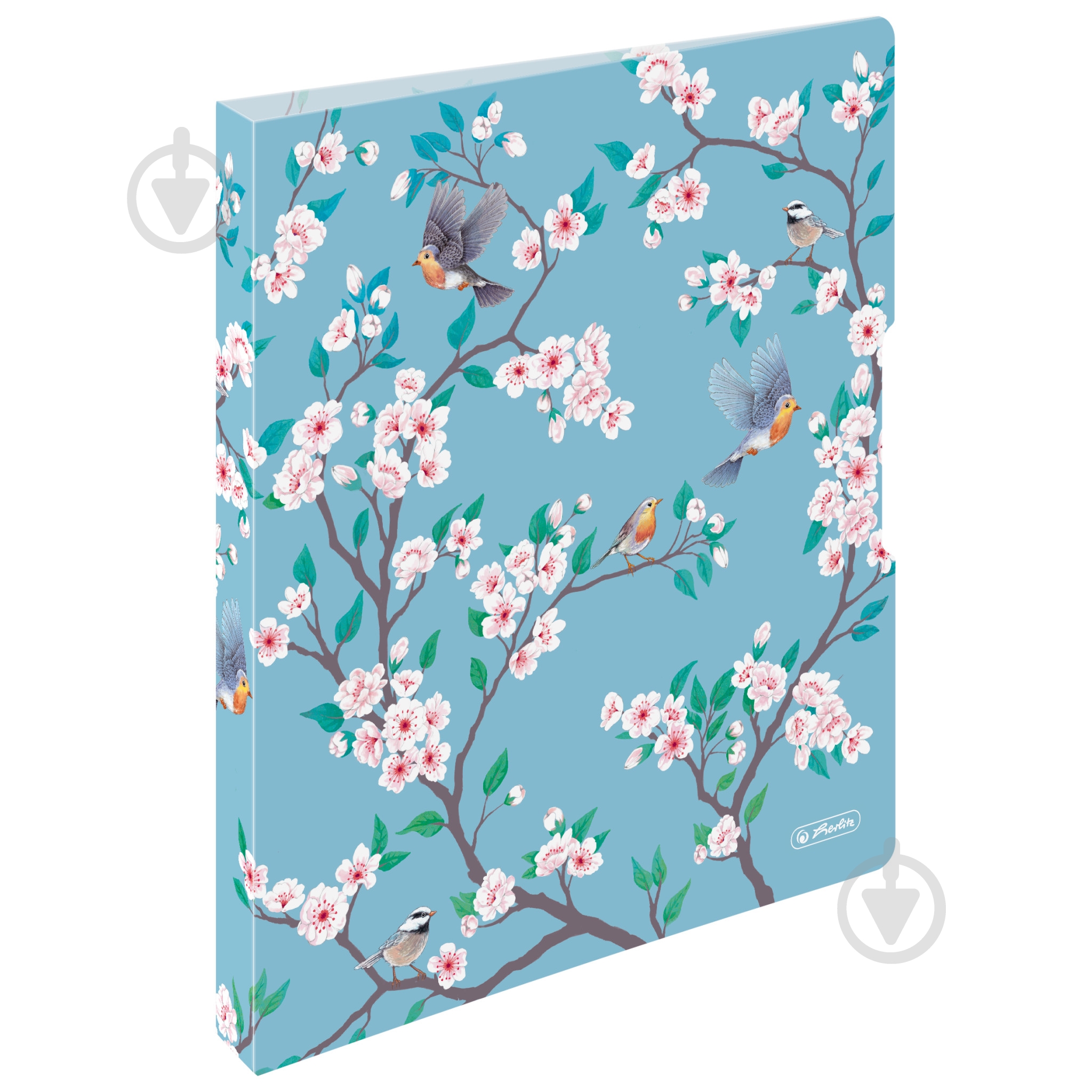 Папка-реєстратор на кільцях Ladylike Birds А4 16 мм 50021628 Herlitz - фото 1