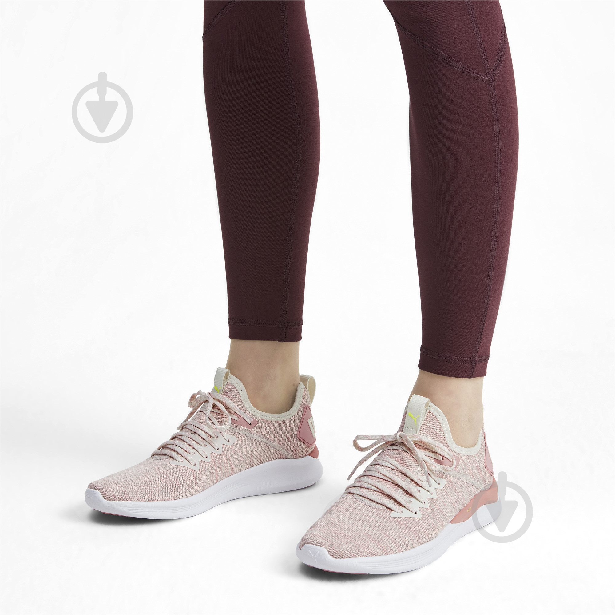Кроссовки женские весенние Puma IGNITE Flash evoKNIT 19051118 р.36 розовые - фото 7