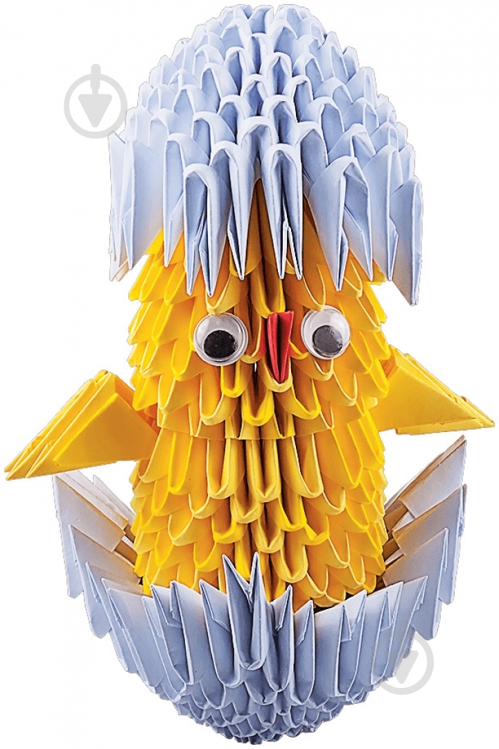 Модульное оригами «Цыпленок в шкарлупе» - фото 2