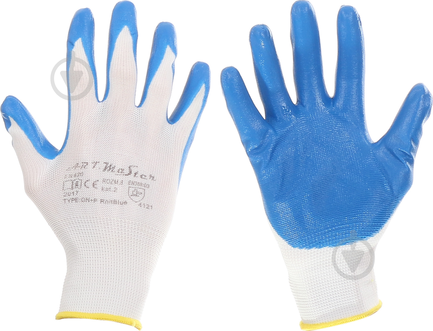 Перчатки Reis с покрытием нитрил M (8) RNIT BLUE 8 - фото 1