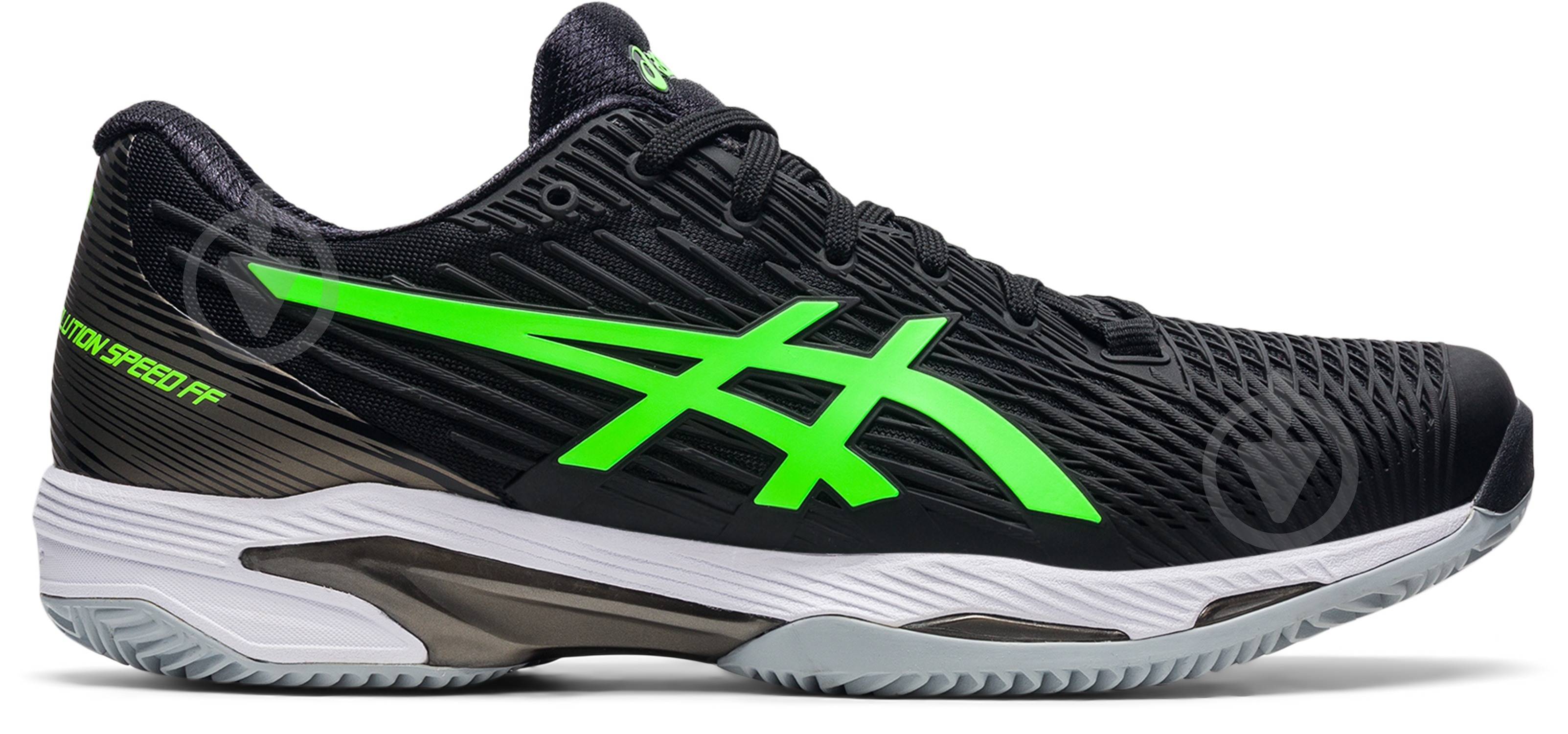 Кроссовки мужские Asics SOLUTION SPEED FF 2 CLAY 1041A187-003 р.41,5 черные - фото 1