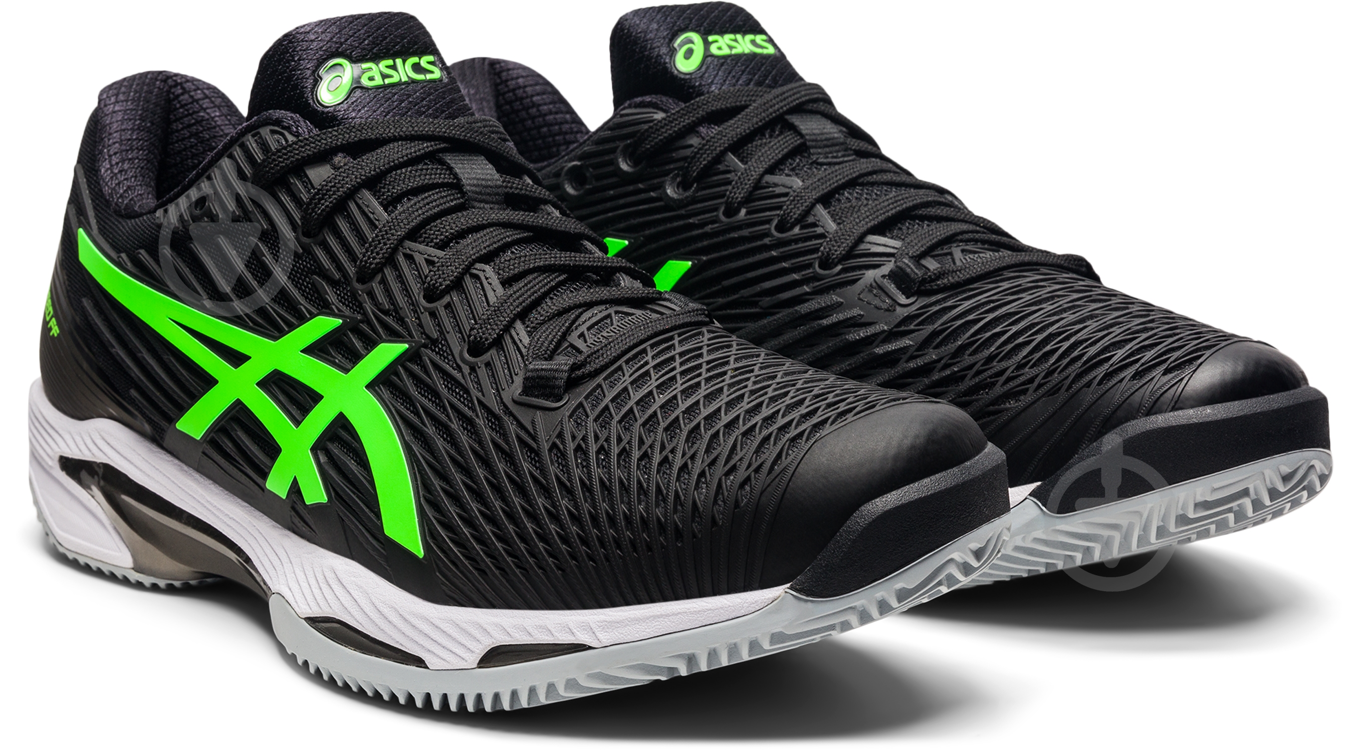 Кроссовки мужские Asics SOLUTION SPEED FF 2 CLAY 1041A187-003 р.41,5 черные - фото 3