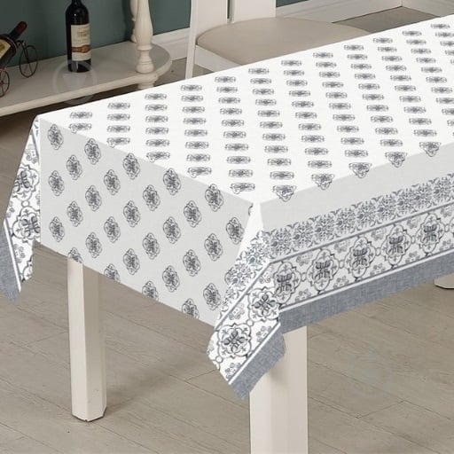 Скатертина Прованс PW406-R5-1 137x200 см білий Dariana - фото 1 Скатертина Прованс PW406-R5-1 137x200 см білий Dariana - фото 1