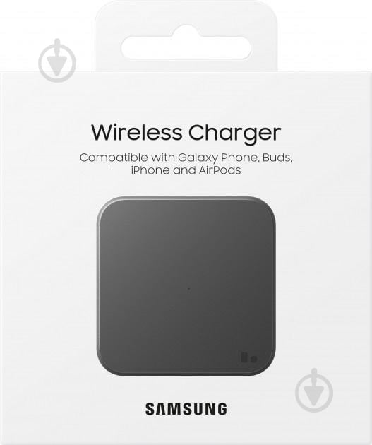 Бездротовий зарядний пристрій Samsung Wireless Charger Pad (w/o TA) (EP-P1300BBRGRU) black - фото 5 Бездротовий зарядний пристрій Samsung Wireless Charger Pad (w/o TA) (EP-P1300BBRGRU) black - фото 5