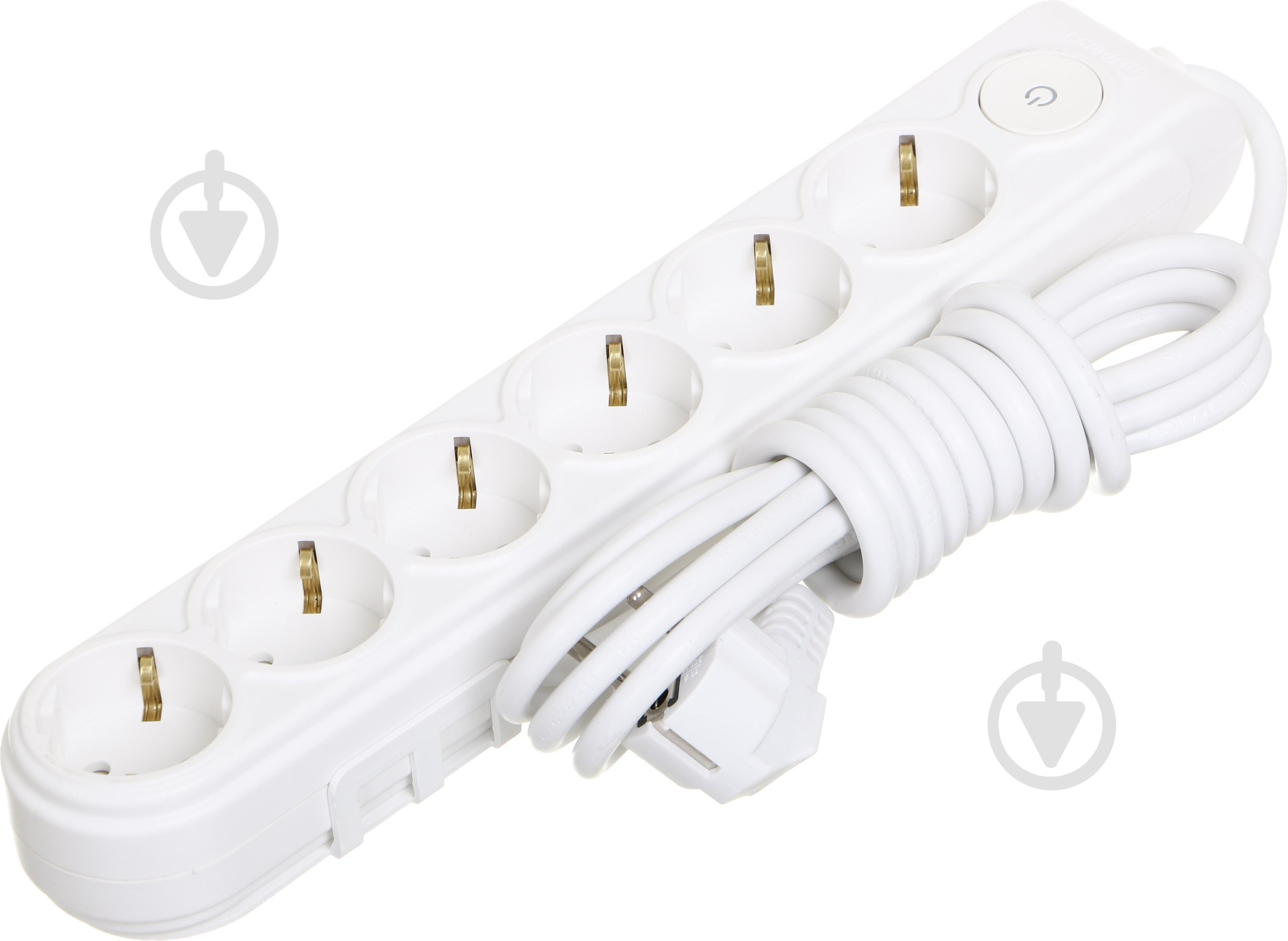 Удлинитель Makel с защитными шторками с заземлением 6 гн. белый 3 м N6310043 - фото 1 Удлинитель Makel с защитными шторками с заземлением 6 гн. белый 3 м N6310043 - фото 1