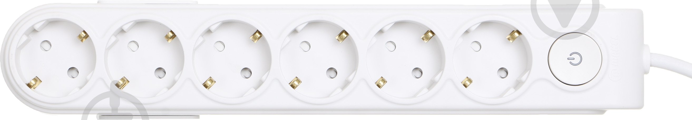 Удлинитель Makel с защитными шторками с заземлением 6 гн. белый 3 м N6310043 - фото 2 Удлинитель Makel с защитными шторками с заземлением 6 гн. белый 3 м N6310043 - фото 2