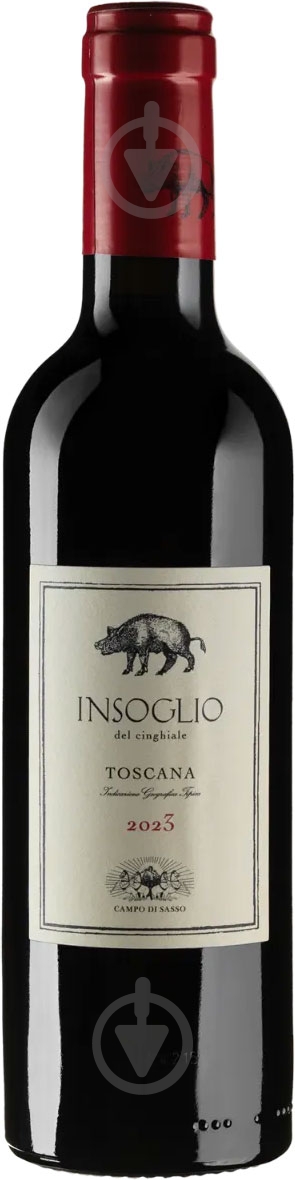 Вино Campo di Sasso Insoglio del Cinghiale красное сухое 0,375 л - фото 1 Вино Campo di Sasso Insoglio del Cinghiale красное сухое 0,375 л - фото 1