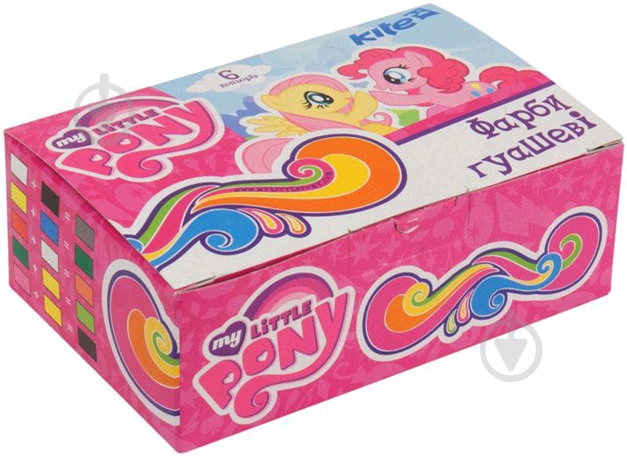 Гуашь My Little Pony 6 шт. 120 мл KITE - фото 1