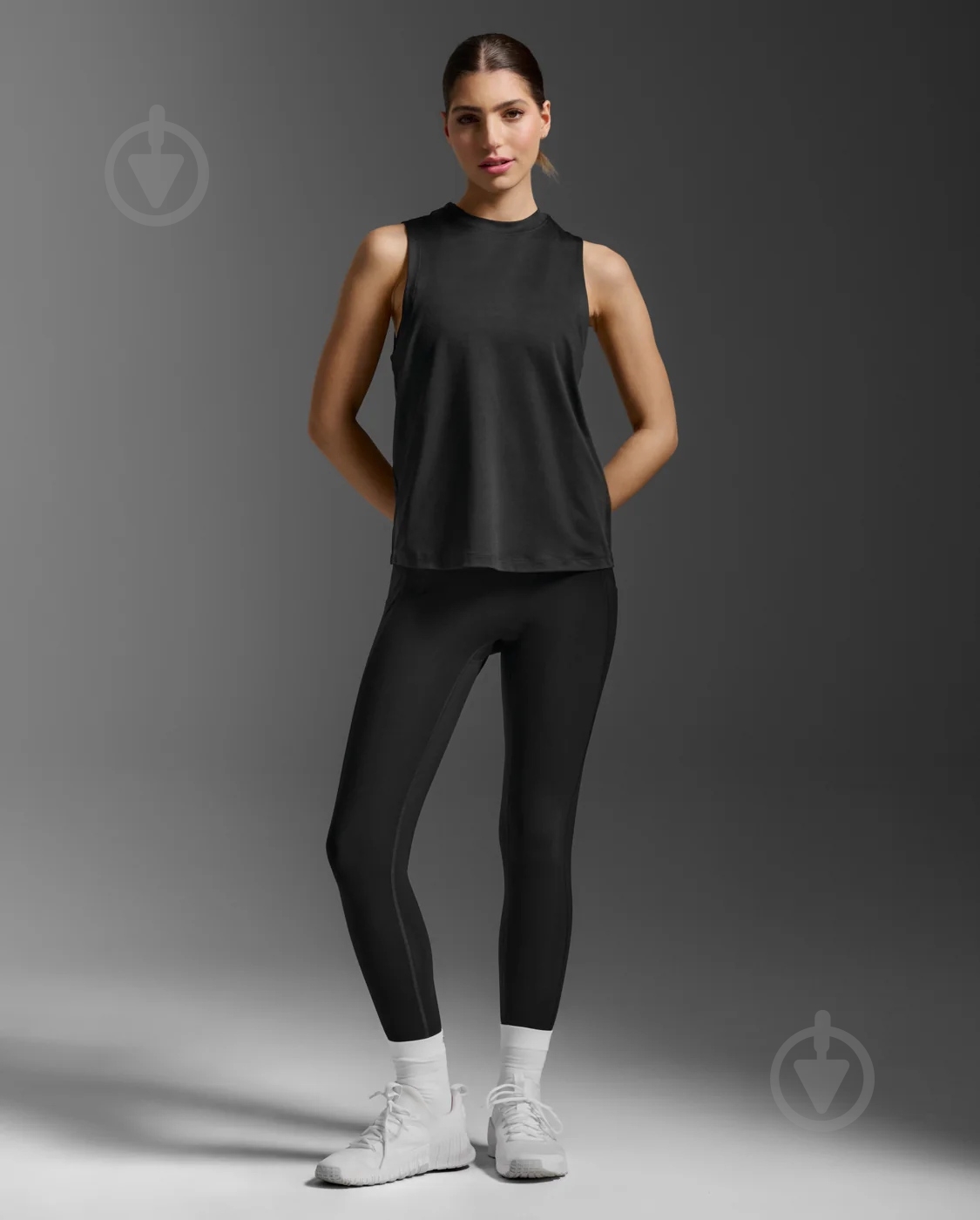 Майка 2XU Form Soft Jersey Tank WR7421a_BLK/BLK р.L черный - фото 7 Майка 2XU Form Soft Jersey Tank WR7421a_BLK/BLK р.L черный - фото 7