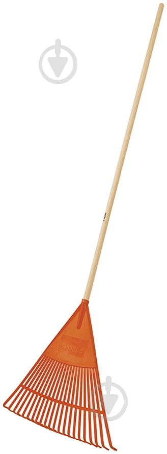 Грабли веерные Truper EP-22F прямые эластичные 22 зуба - фото 2