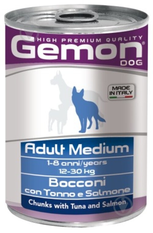 Корм для средних пород GEMON Dog Medium Adult Beef/Liver, 415 г (мясо) 415 г - фото 1 Корм для средних пород GEMON Dog Medium Adult Beef/Liver, 415 г (мясо) 415 г - фото 1