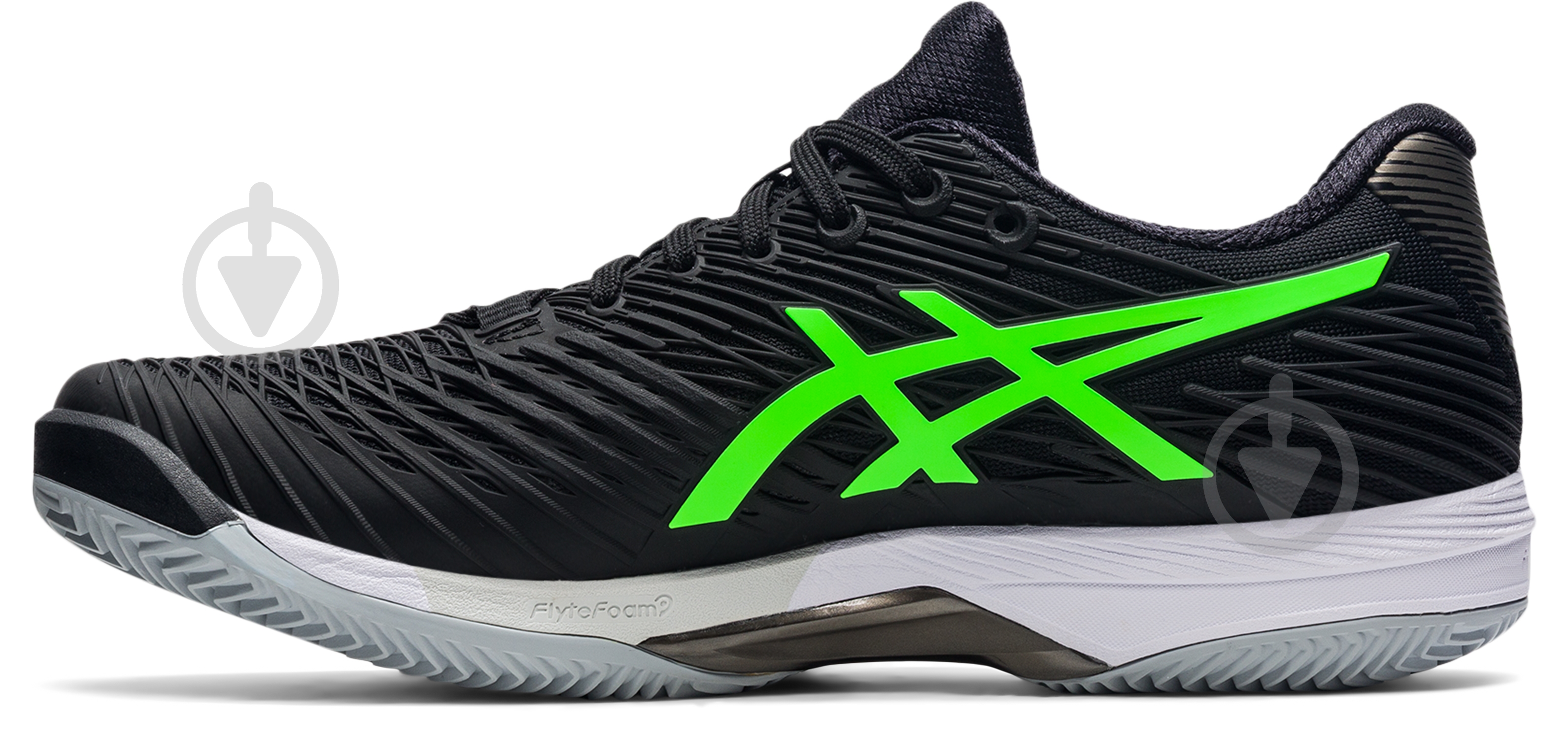Кроссовки мужские Asics SOLUTION SPEED FF 2 CLAY 1041A187-003 р.42,5 черные - фото 2