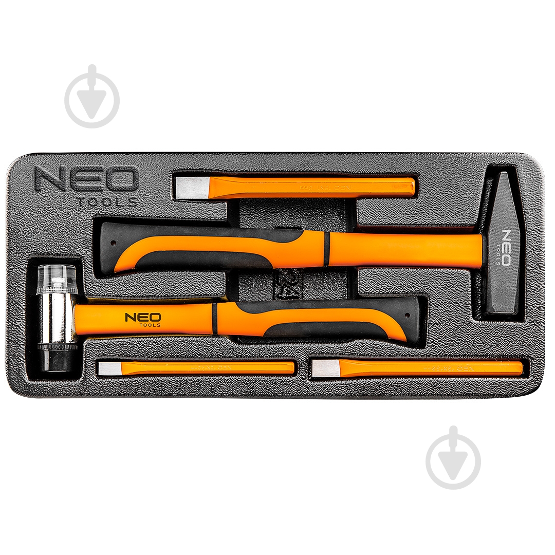 Набір ручного інструменту Neo 5 шт. 84-242 - фото 1 Набір ручного інструменту Neo 5 шт. 84-242 - фото 1