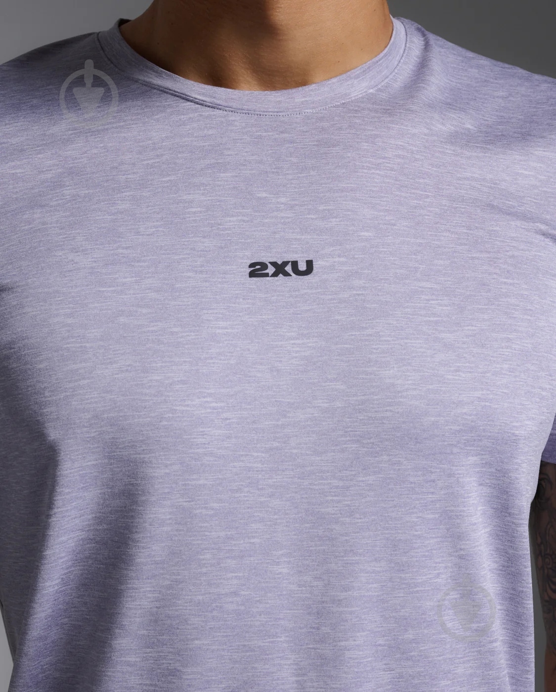 Футболка 2XU Motion Soft Jersey Tee MR7391a_DGL/BLK р.S сірий - фото 6