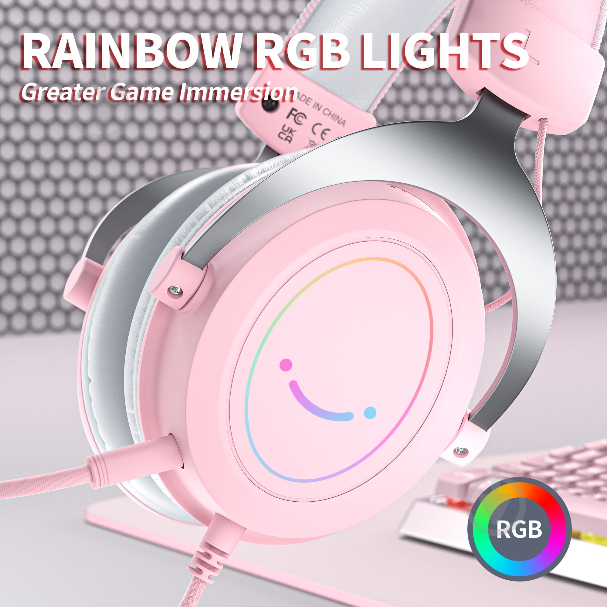 Наушники FIFINE H3P pink (H3P) - фото 3