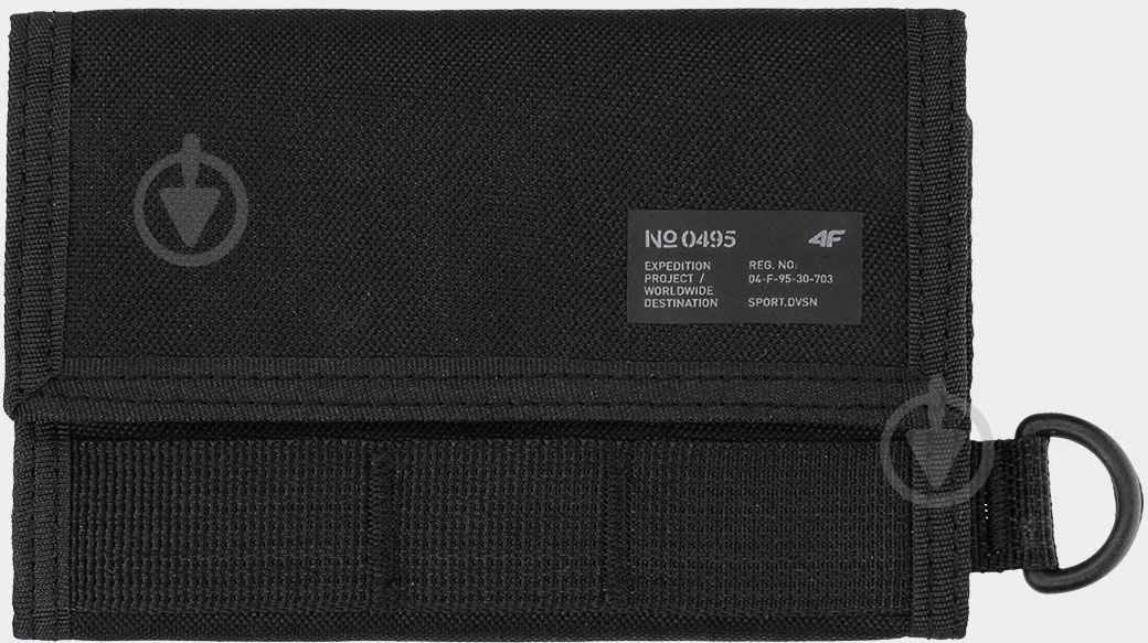 Кошелек 4F D4L20-PRT102 черный - фото 1