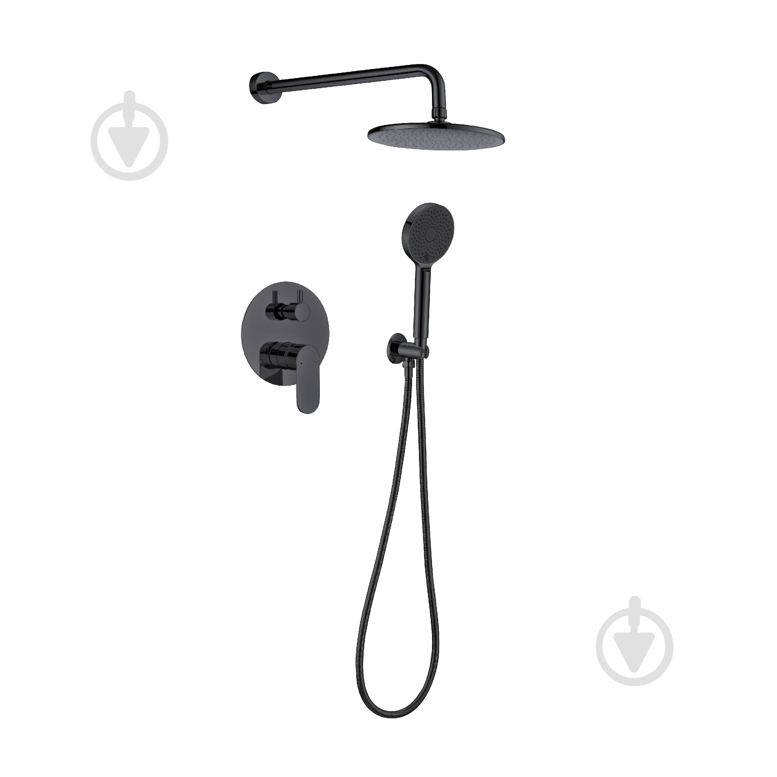 Душевая система скрытого монтажа FADO S.r.l Nemi матовая черная MIX08034B - фото 1 Душевая система скрытого монтажа FADO S.r.l Nemi матовая черная MIX08034B - фото 1