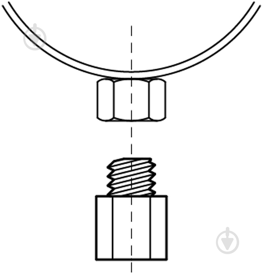 Переходник BIS MAxFE М8хM10 2 шт - фото 4