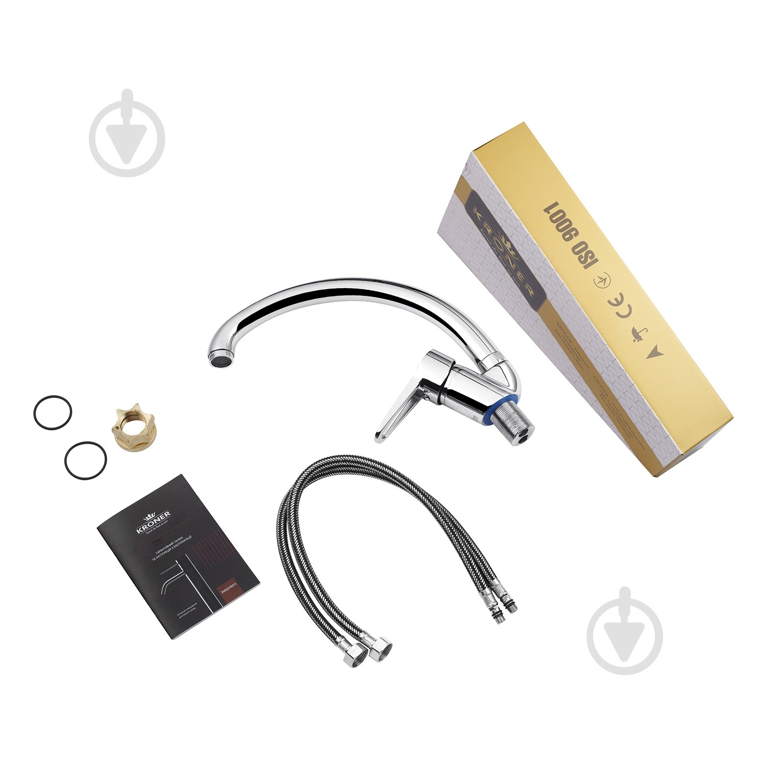 Смеситель для кухни Kroner KRM Elbe - C032 - фото 9 Смеситель для кухни Kroner KRM Elbe - C032 - фото 9