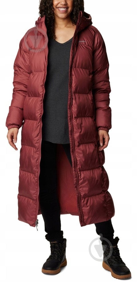 Куртка Columbia Puffect 2052921-679 р.L бордовая - фото 3 Куртка Columbia Puffect 2052921-679 р.L бордовая - фото 3