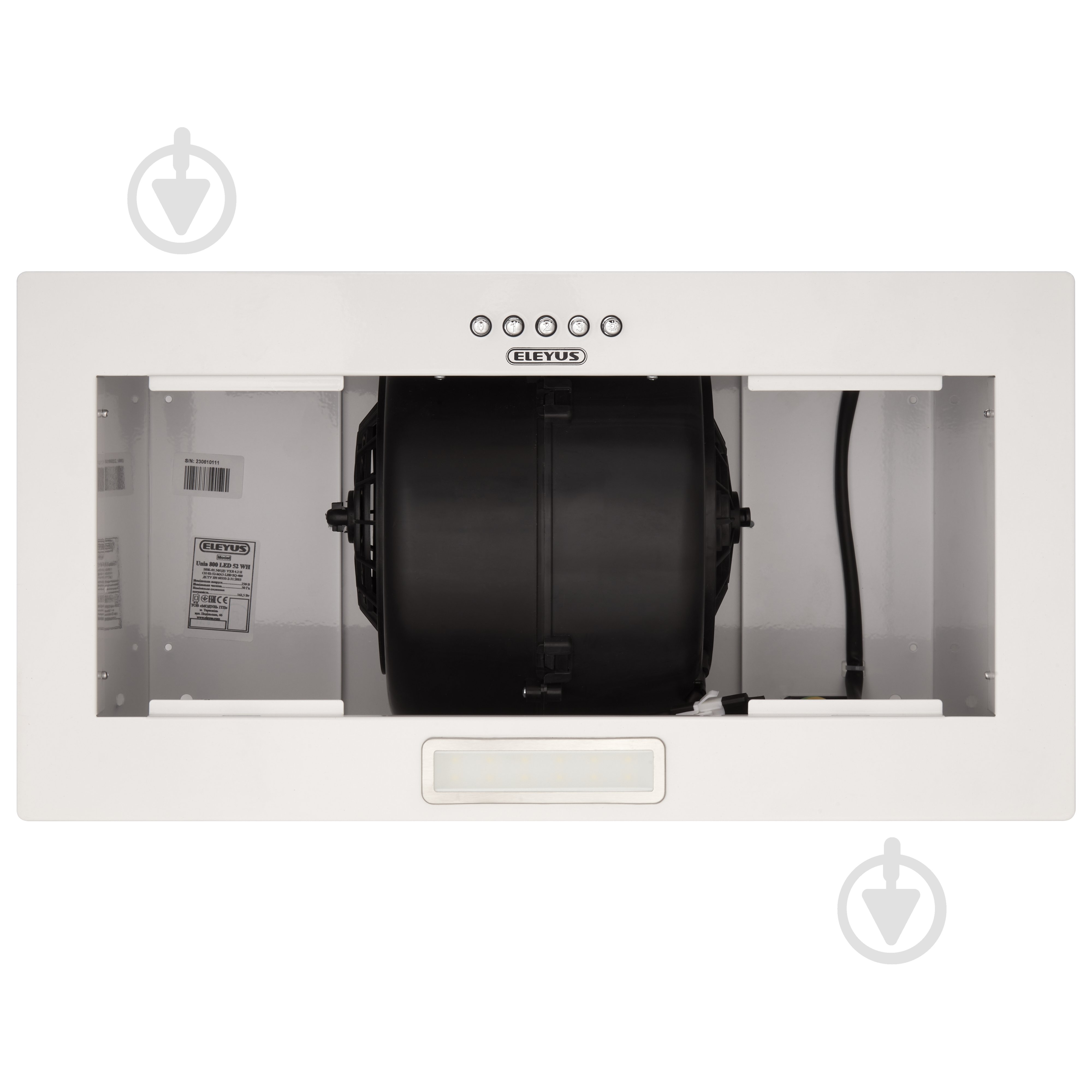 Вытяжка Eleyus UNIA 800 LED 52 WH - фото 12 Вытяжка Eleyus UNIA 800 LED 52 WH - фото 12
