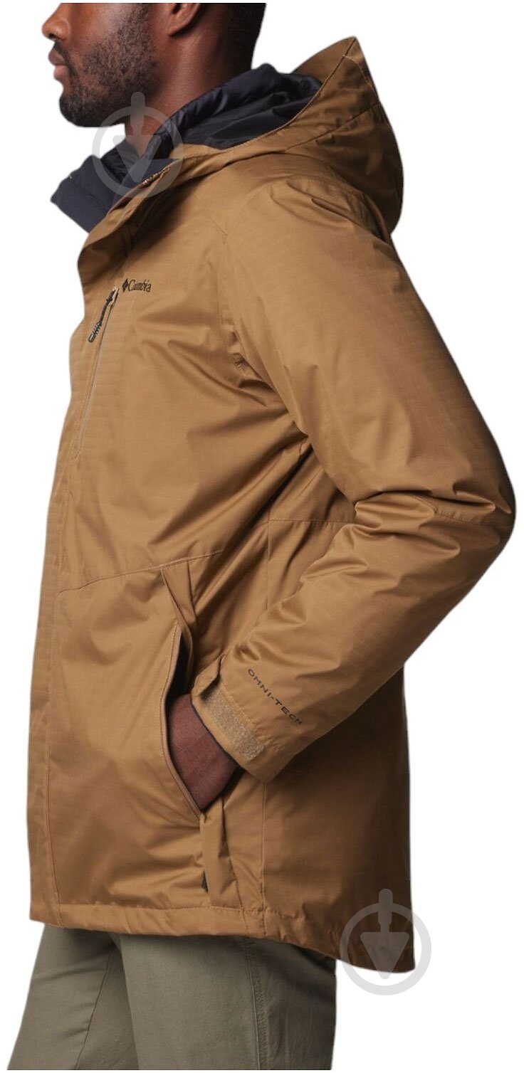 Куртка Columbia Harbor Omni-Heat Infinity 2090162-257 р.S коричнева - фото 6 Куртка Columbia Harbor Omni-Heat Infinity 2090162-257 р.S коричнева - фото 6