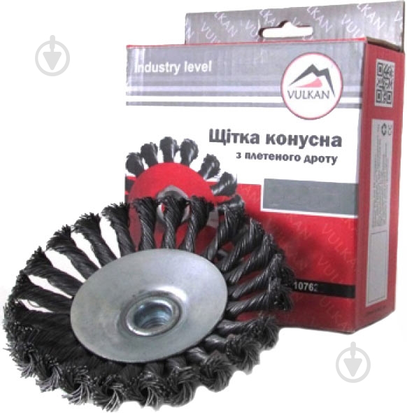 Щетка конусная 150 мм Vulkan 7051 - фото 1