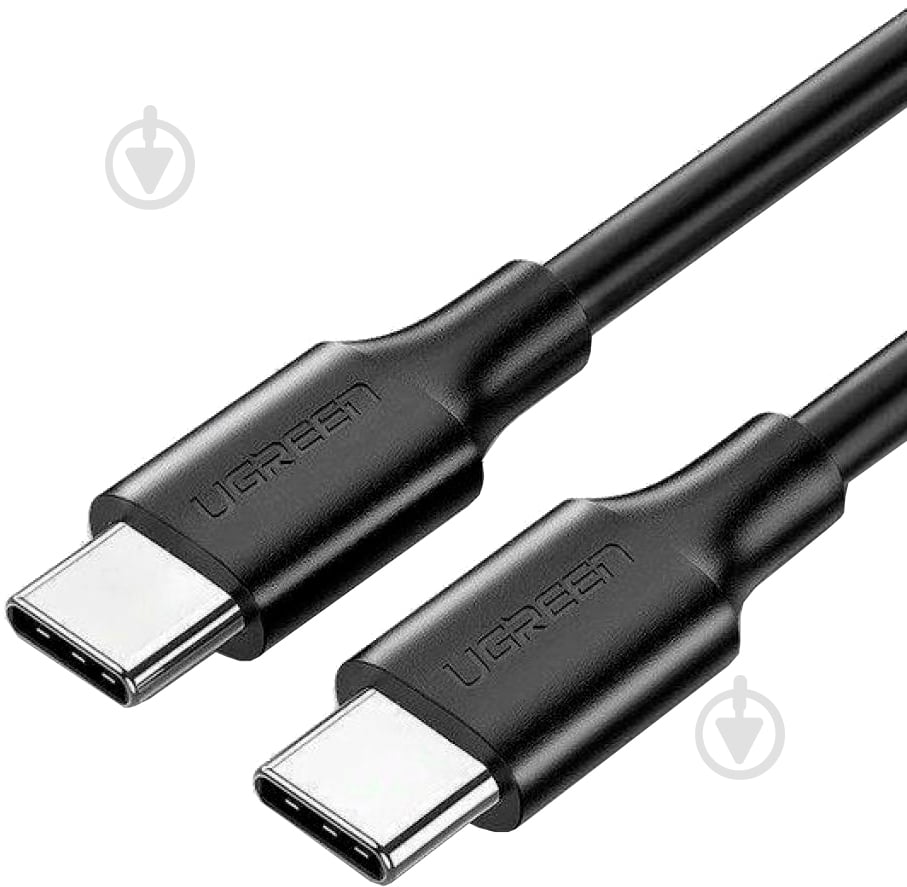 Кабель UGREEN US286 Type-C - Type-C 3A 1 м черный (50997) - фото 2