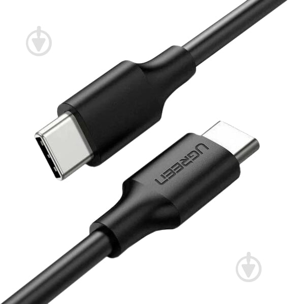 Кабель UGREEN US286 Type-C - Type-C 3A 1 м черный (50997) - фото 1